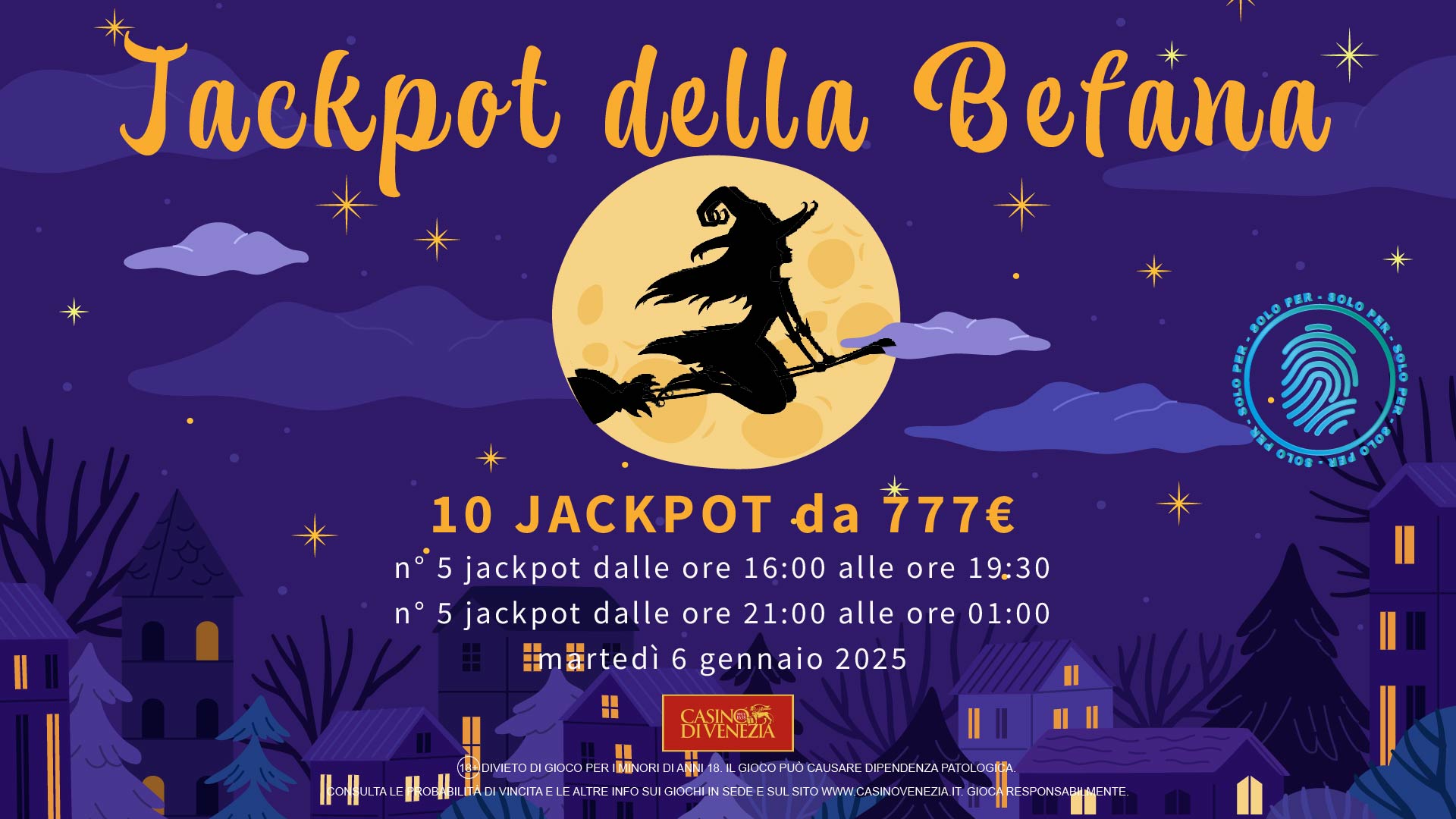 JACKPOT EPIFANIA 2026