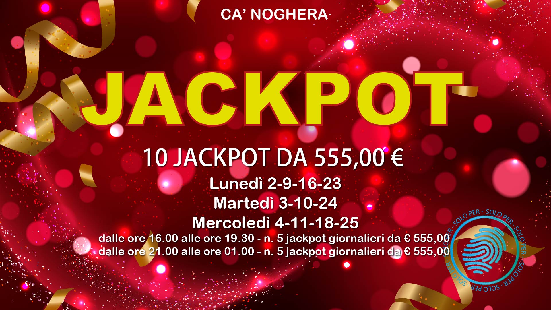 JACKPOT FEBBRAIO 2026