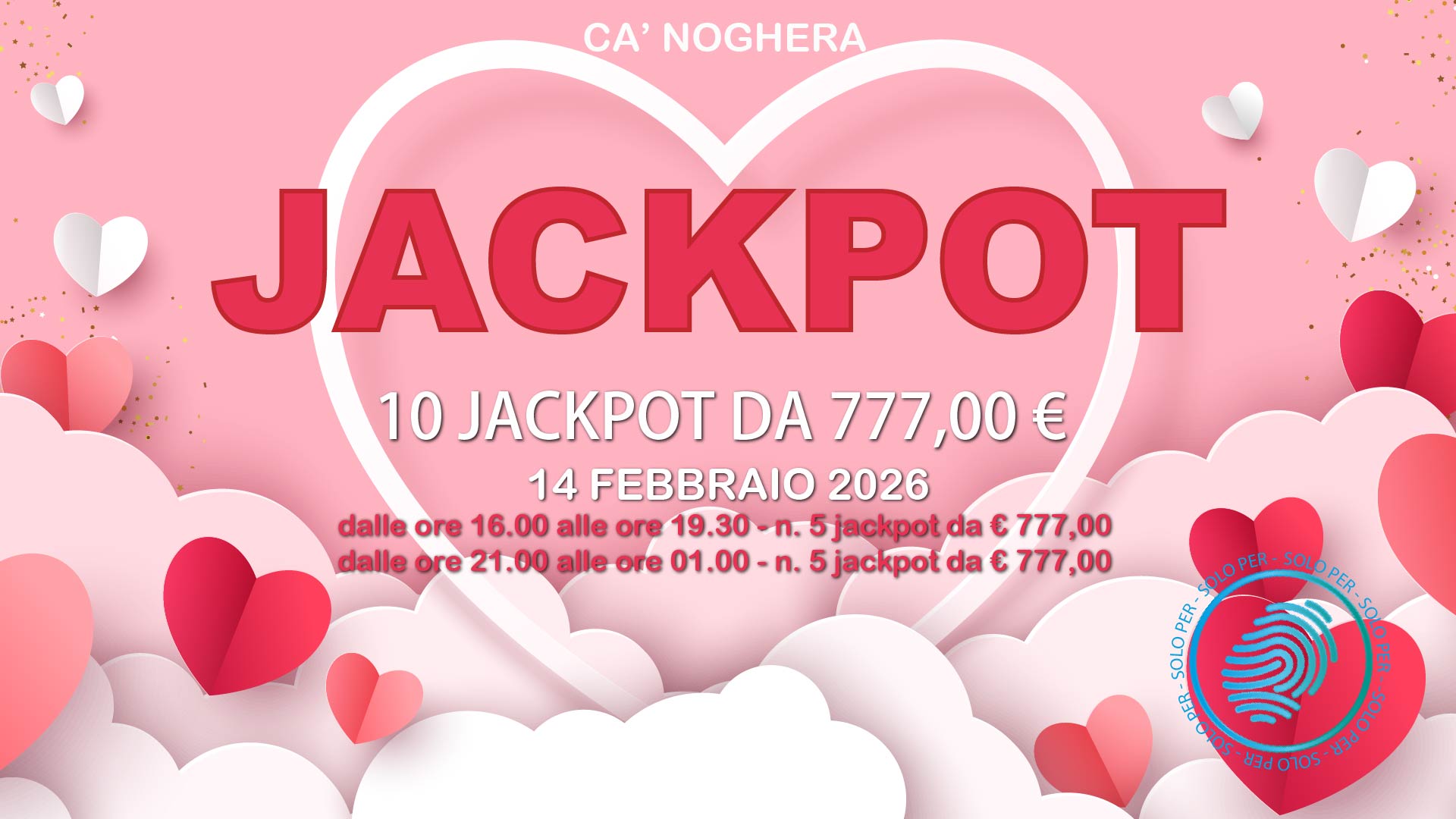 JACKPOT SAN VALENTINO 2026